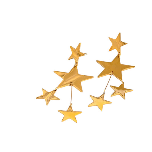 Arete estrella jumbo