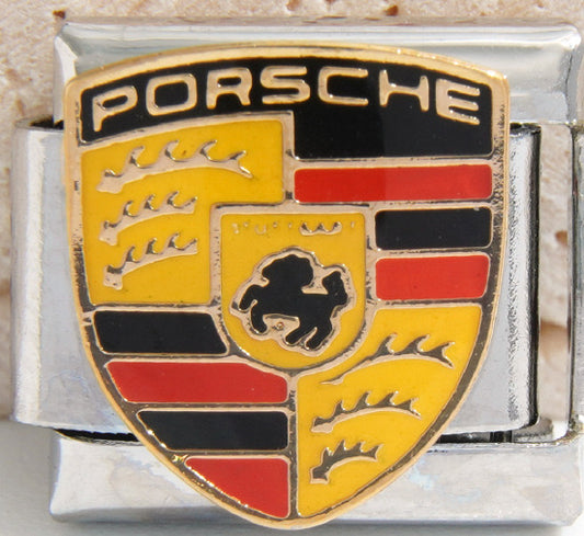Charm Porsche plateado