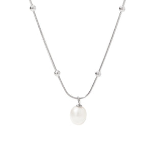 Collar perla bolita