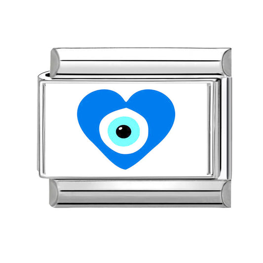 Charm corazón ojo