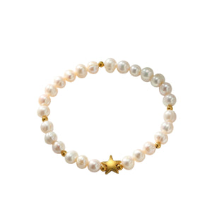 Pulsera perla natural