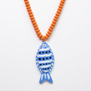 Collar cuentas pez 🐟