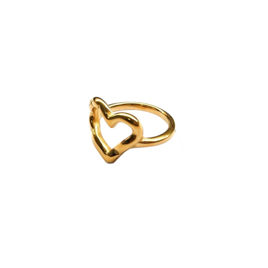 Anillo corazón textura