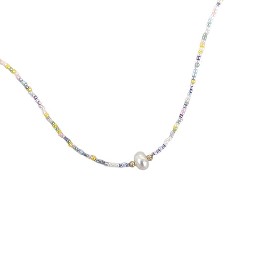 Collar perla cuentas