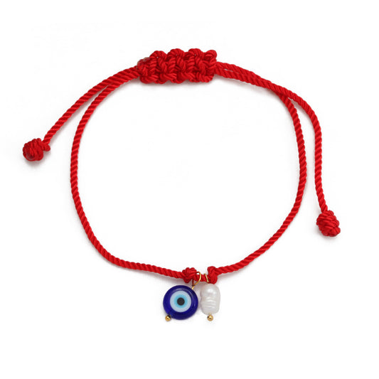 Pulsera ojo con perla