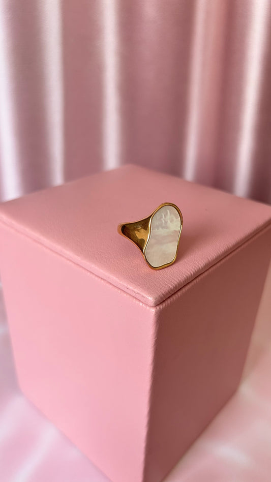 Anillo madre perla