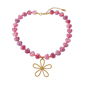 Collar flor