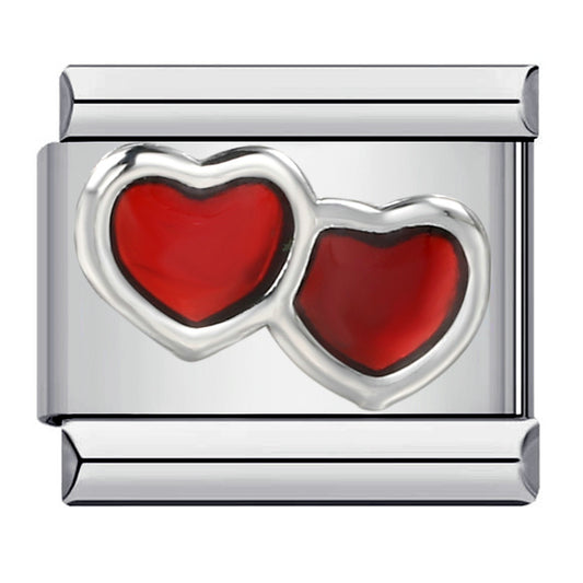Charm corazón rojo