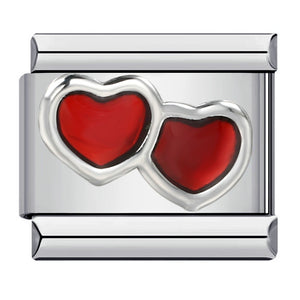 Charm corazón rojo