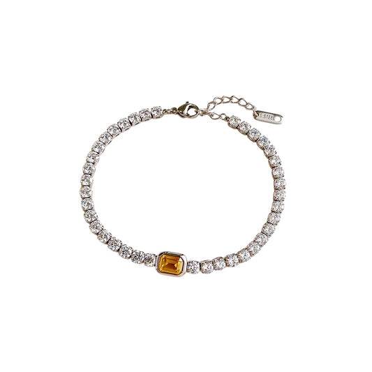 Pulsera circonia lujo