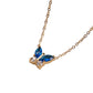 Collar mariposa