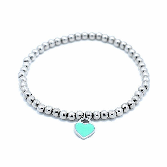 Pulsera Tiff corazon color
