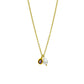Collar perla circonia
