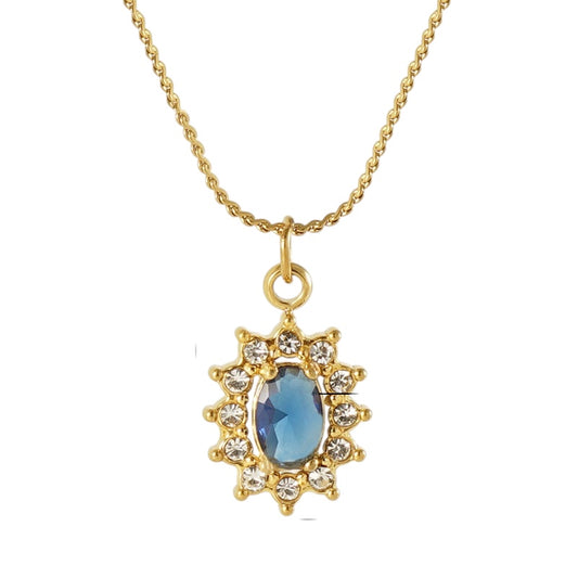 Collar estrella circonia