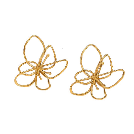 Arete flor jumbo