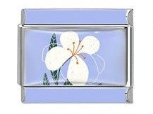 Charm lila flor