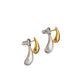 Arete gota doble