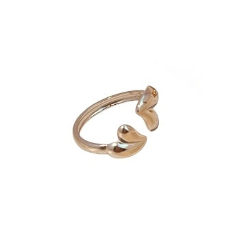 Anillo ajustable corazón