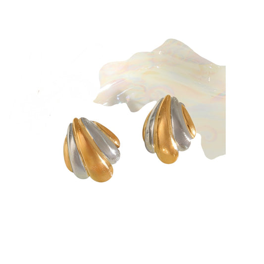 Arete concha bicolor