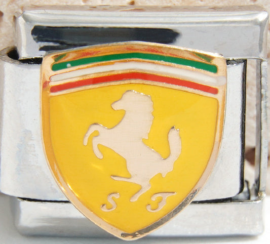 Charm Ferrari plateado