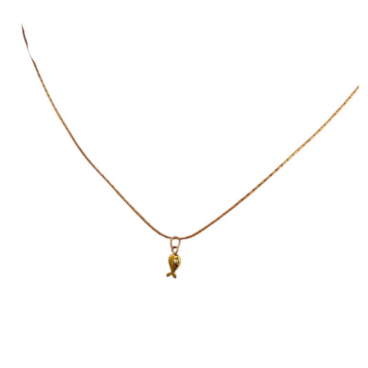 Collar mini pez