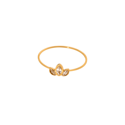 Anillo 3 Hojas