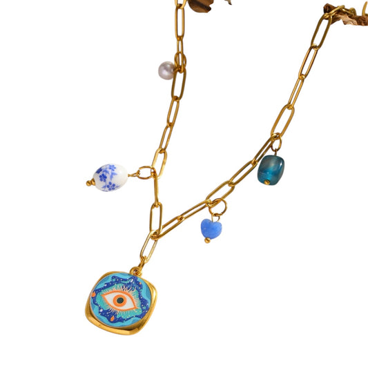 Collar multi ojo