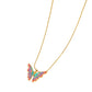 Collar mariposa