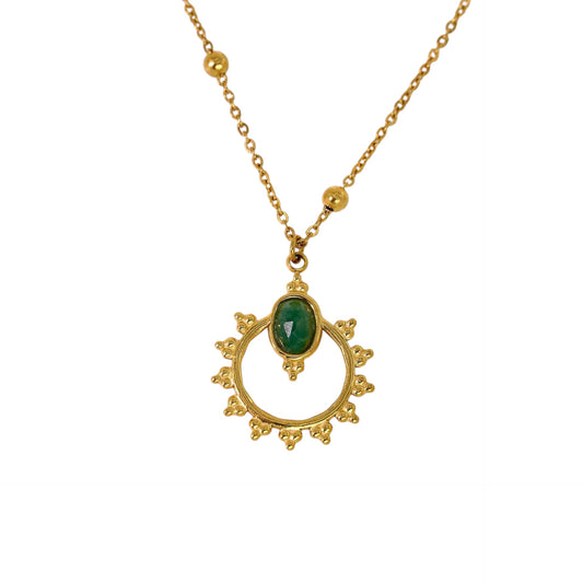 Collar verde