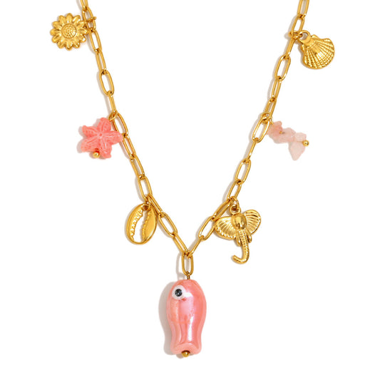 Collar multi pez
