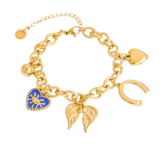 Pulsera multi dijes