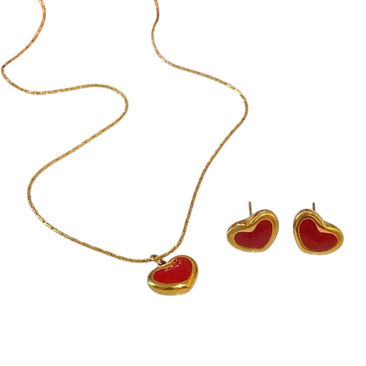 Juego corazón rojo