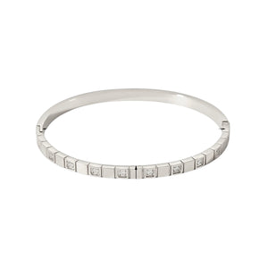 Brazalete circonia cuadrados