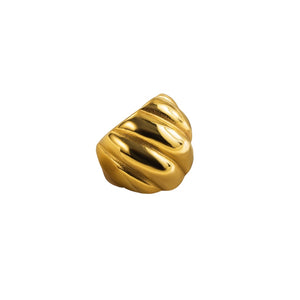 Anillo torcido chunky