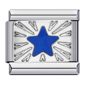Charm estrella azul