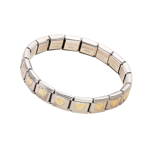 Brazalete italiano corazón