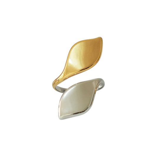 Anillo 2 hojas