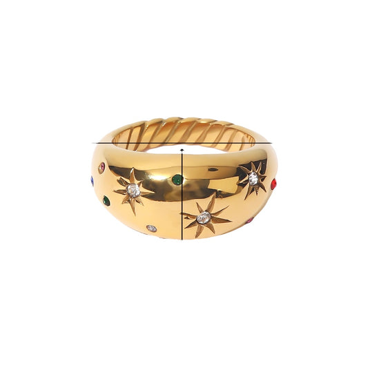 Anillo estrellas