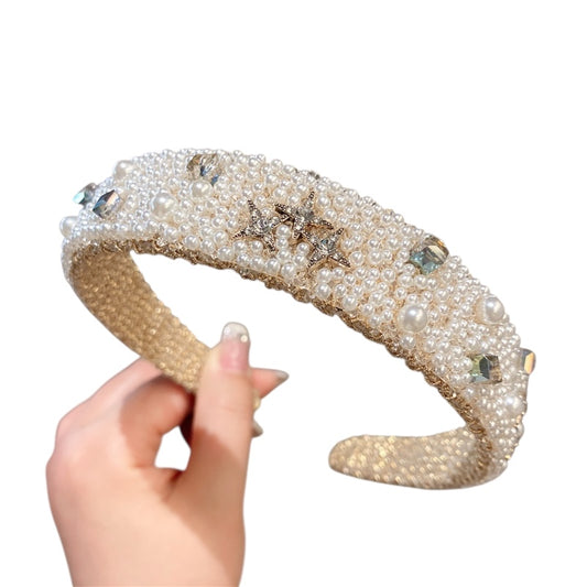 Diadema perla estrella