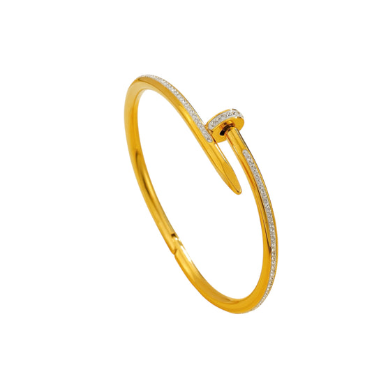 Brazalete clavo circonia