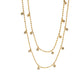 Collar doble circonias
