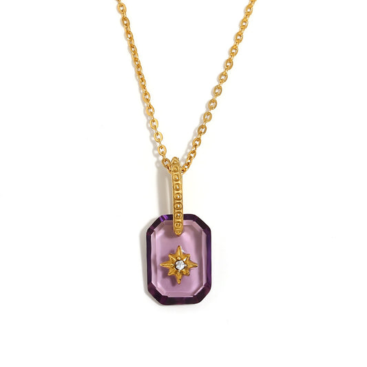 Collar morado