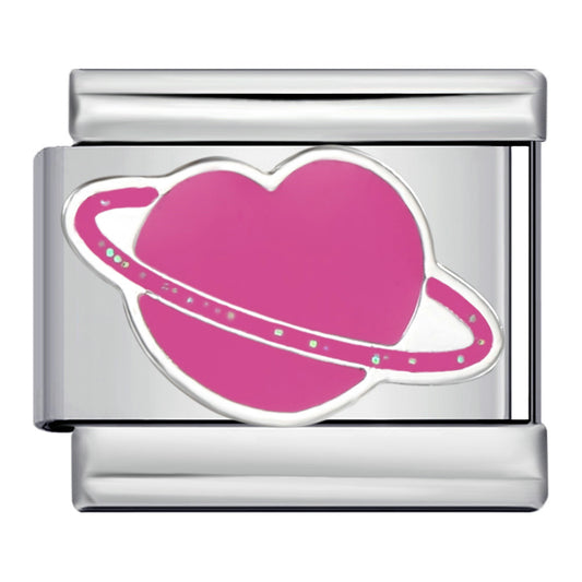 Charm corazón planeta