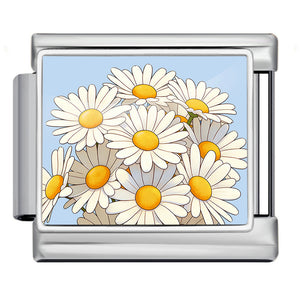 Charm flor blanca