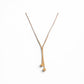 Collar 2 esferas