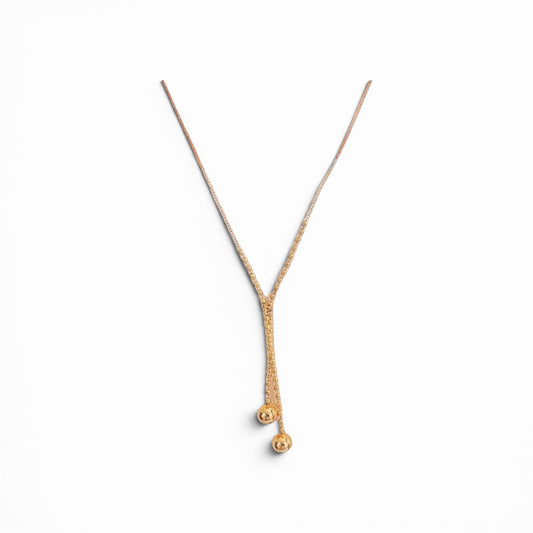 Collar 2 esferas