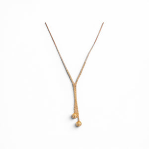 Collar 2 esferas