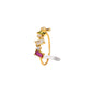 Anillo cristales colores