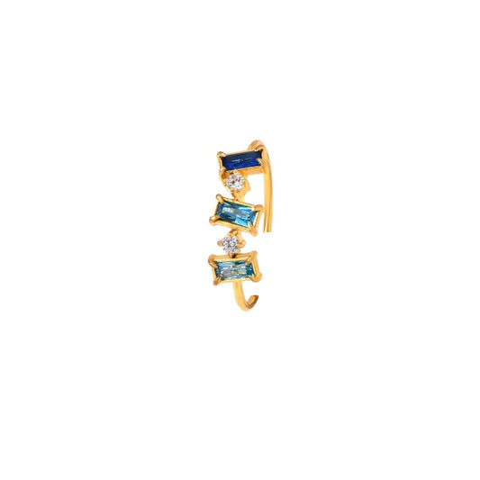Anillo cristales colores