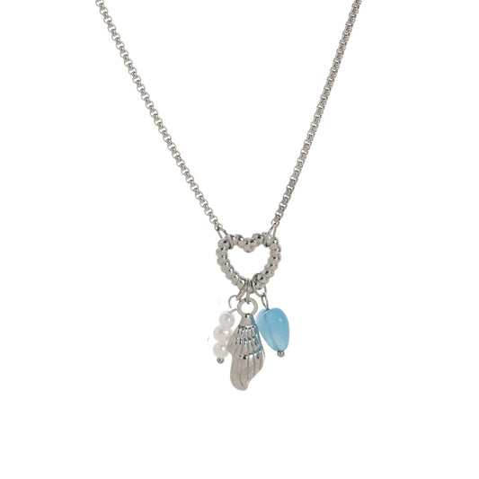 Collar corazón multi